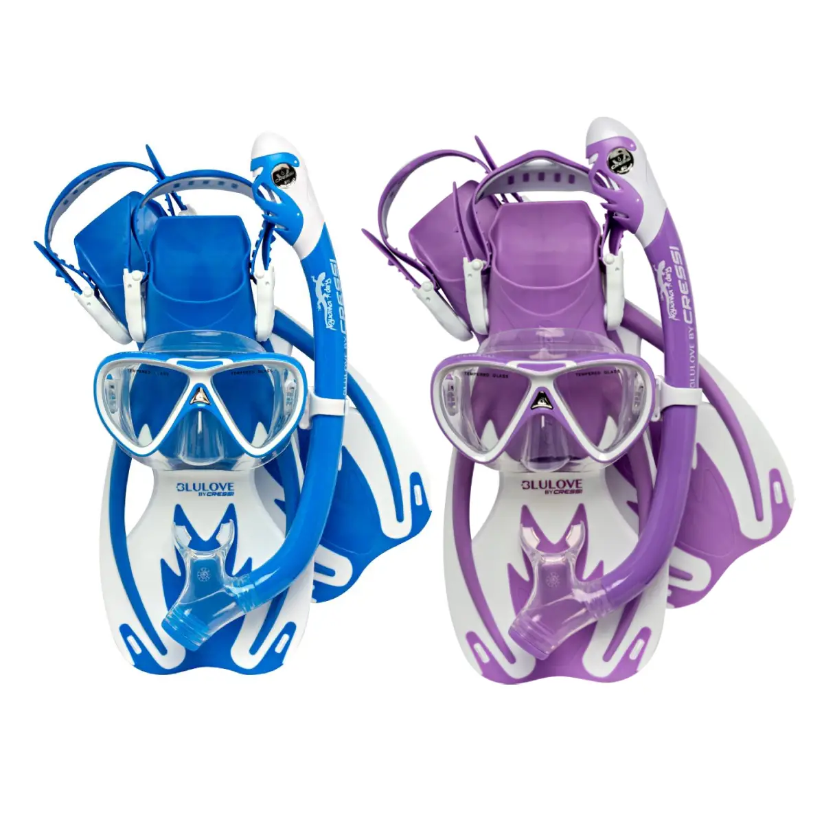 Cressi Rocks Junior Mask + Fins + Dry Snorkel Set Cressi Rocks Junior Mask + Fins + Dry Snorkel Set
