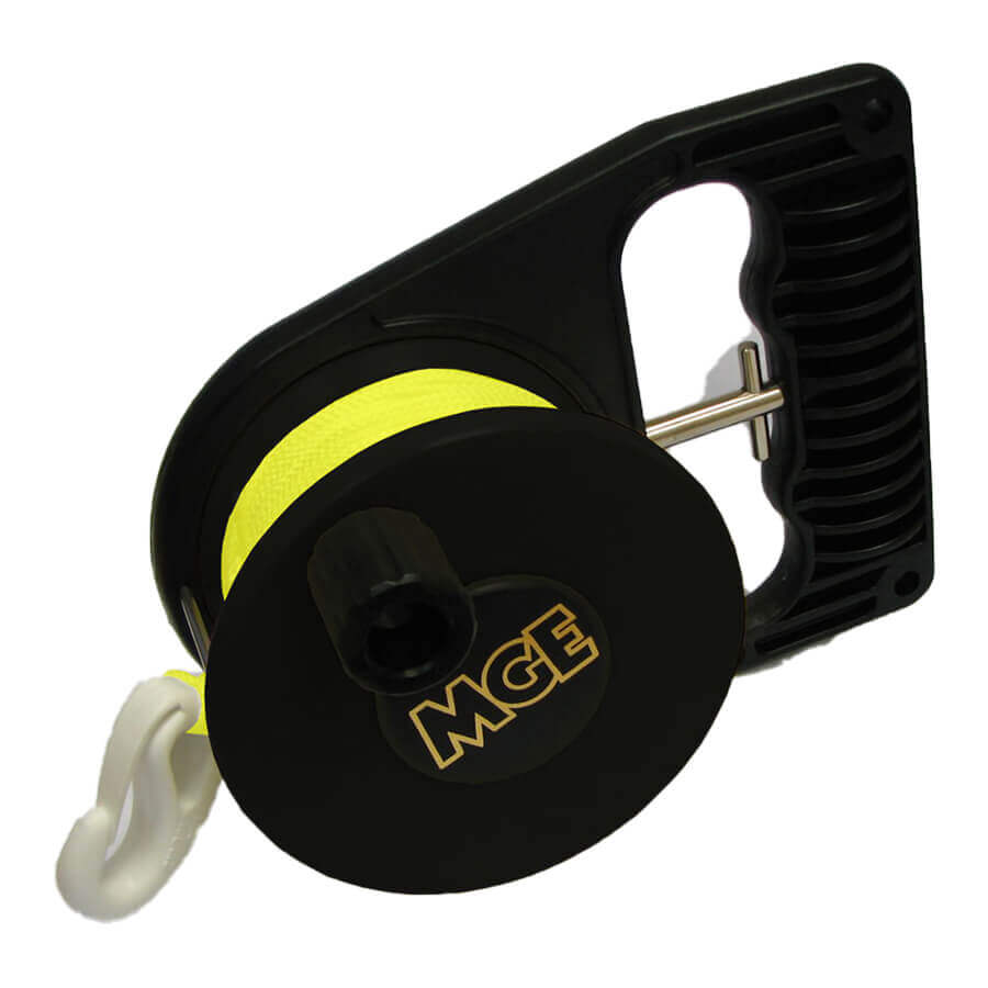 MGE Divers Tec 100 Reel - Black with 100m Of Line MGE Divers Tec 100 Reel - Black with 100m Of Line
