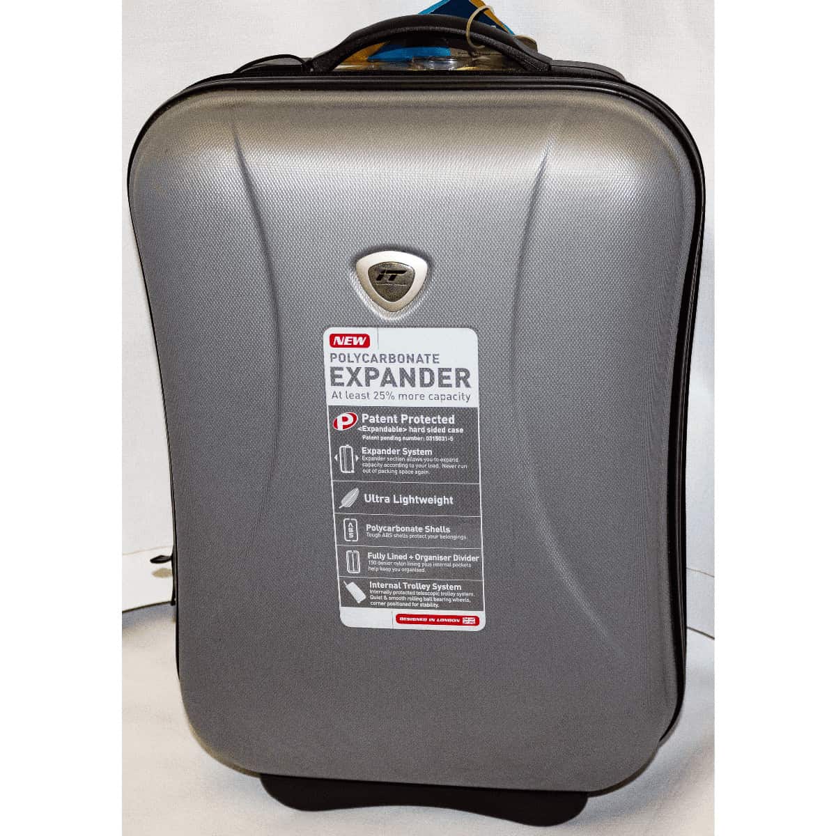 Fujifilm/IT Polycarbonate Expander 2 Wheeled Cabin Luggage Case Fujifilm/IT Polycarbonate Expander 2 Wheeled Cabin Luggage Case
