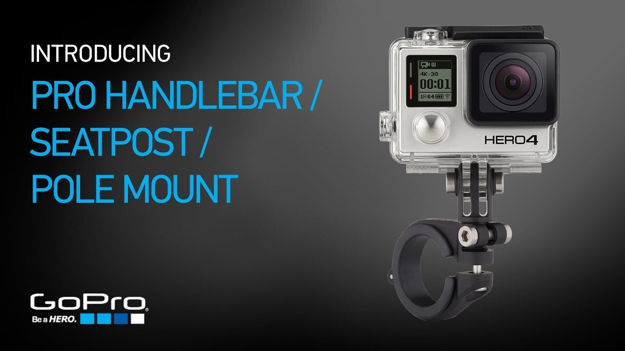 GoPro Pro Handlebar - Seatpost - Pole Mount