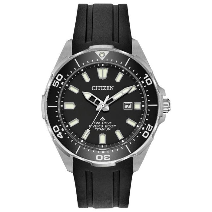 Citizen Mens Super Titanium Divers Watch - Eco-Drive Citizen Mens Super Titanium Divers Watch - Eco-Drive