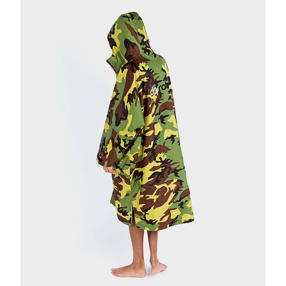 Dryrobe Advance Long Sleeve Changing Robe - Camouflage Outer Dryrobe Advance Long Sleeve Changing Robe - Camouflage Outer