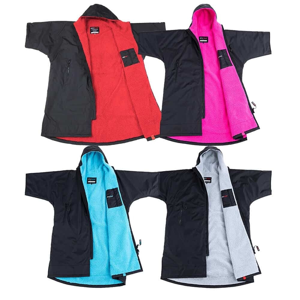 Dryrobe Advance Short Sleeve Changing Robe - All Colours Dryrobe Advance Short Sleeve Changing Robe - All Colours