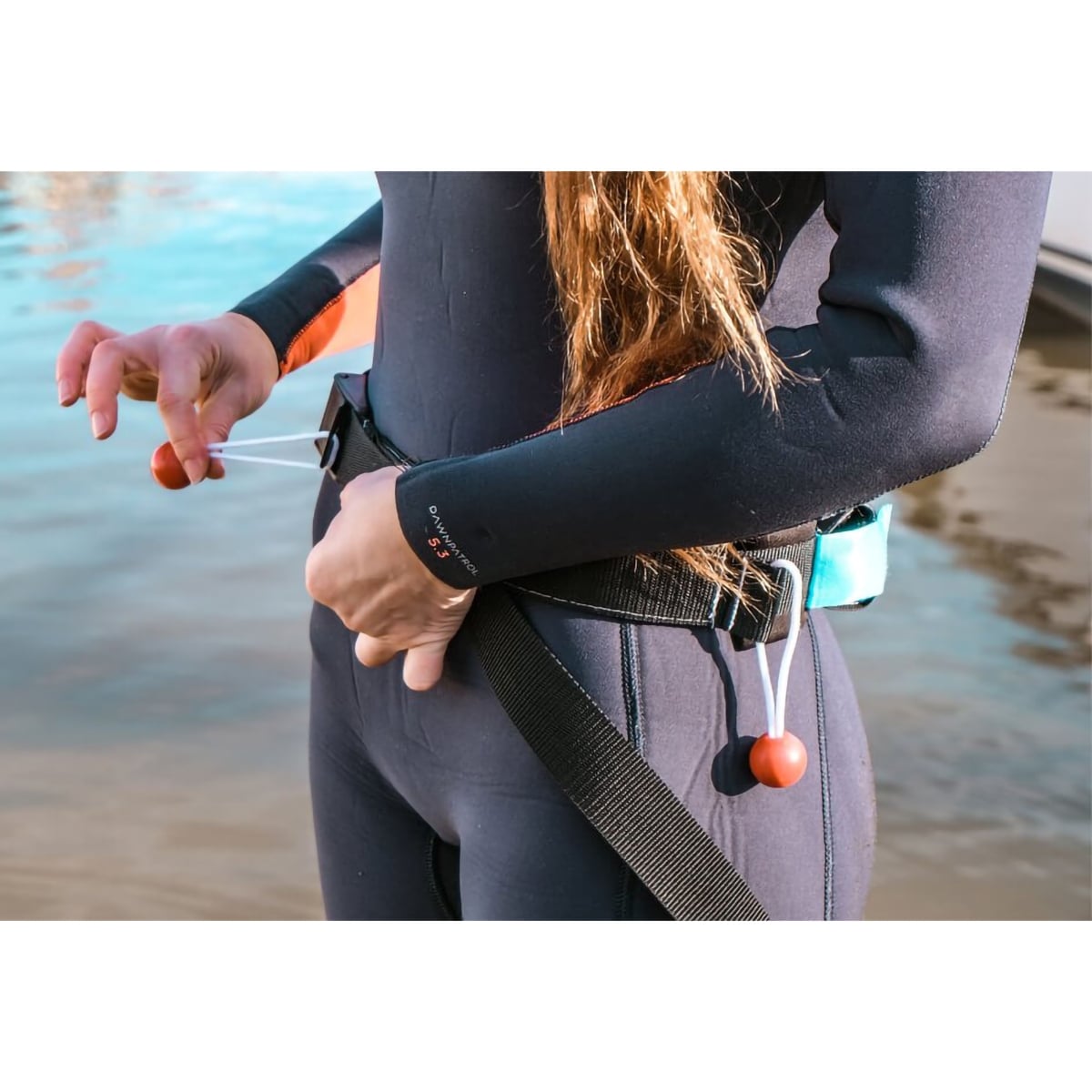 Esea Strap SUP Rapid Release Waist Belt / Leash + Carry Strap