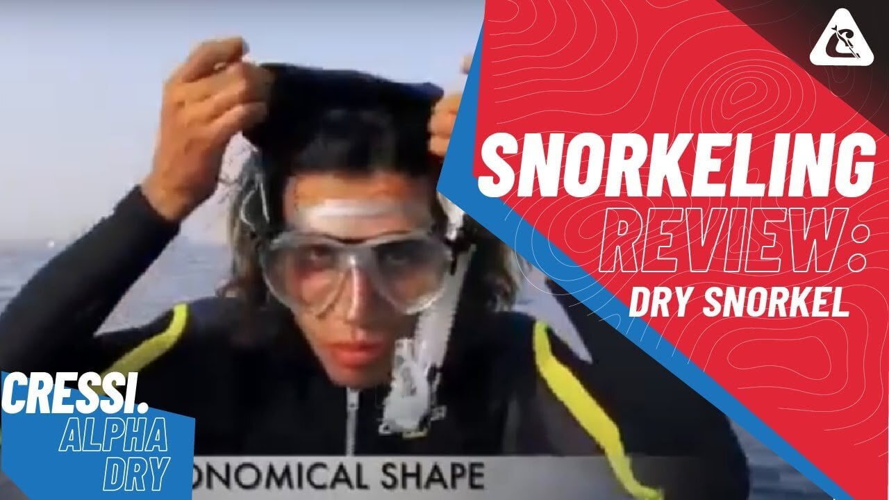 Cressi Alpha Ultra Dry Snorkel Cressi Alpha Ultra Dry Snorkel