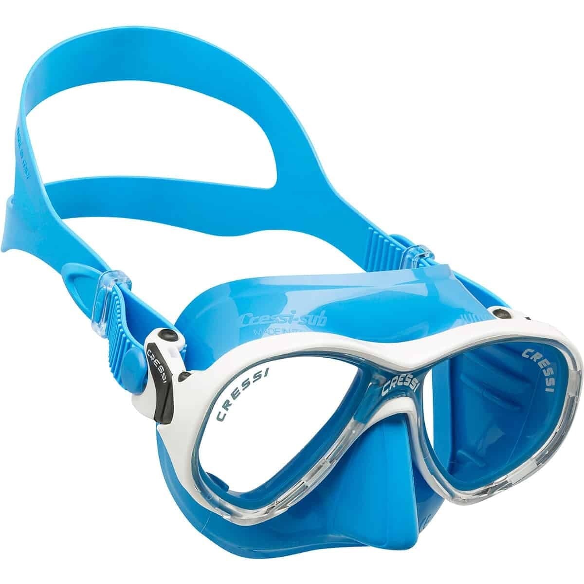Cressi Marea Jr + Top - Kids Snorkel Combo Solid Colours
