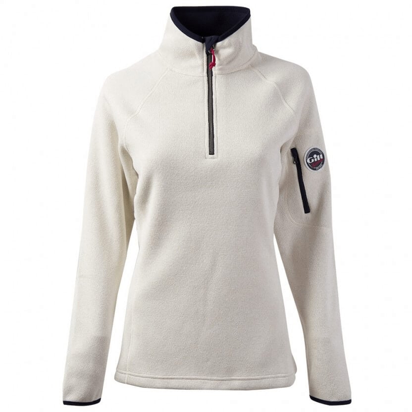 Gill Womens Knit Fleece Sailcloth | Blue Melange | Silver Gill Womens Knit Fleece Sailcloth | Blue Melange | Silver