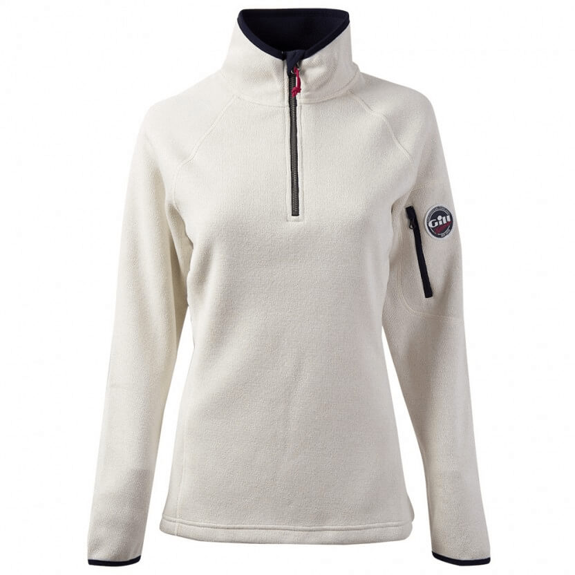 Gill Womens Knit Fleece Sailcloth | Blue Melange | Silver Gill Womens Knit Fleece Sailcloth | Blue Melange | Silver