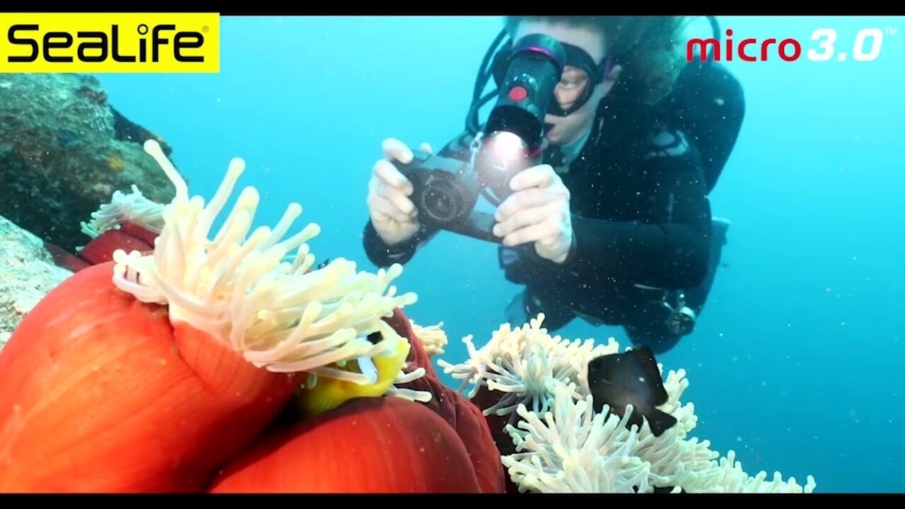 SeaLife Micro 3.0 Underwater Camera - 16mp + 64GB Storage