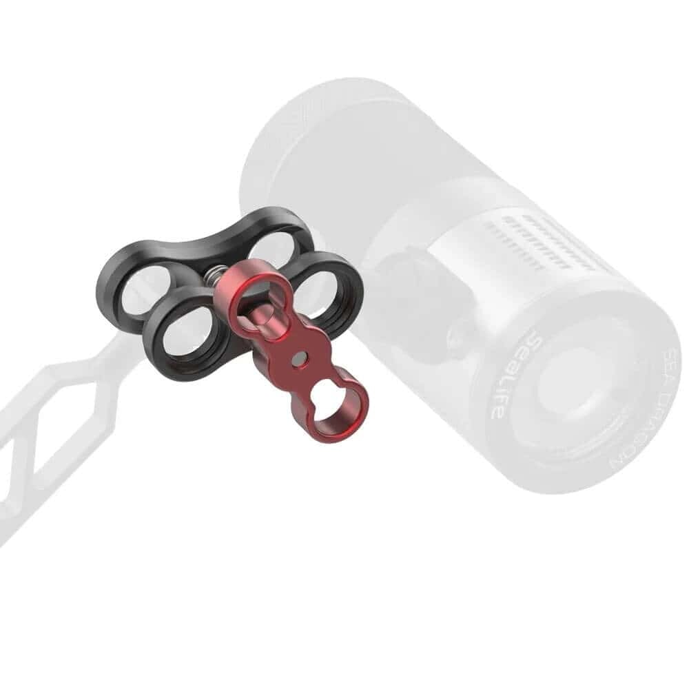 Sealife Flex-Connect 1" Ball Clamp For 2 1" Diameter Balls SL9907 Sealife Flex-Connect 1" Ball Clamp For 2 1" Diameter Balls SL9907