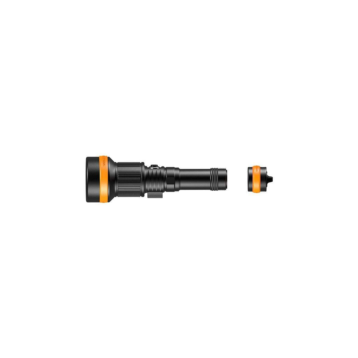 OrcaTorch ZD710 MK2 Zoomable Dive Torch