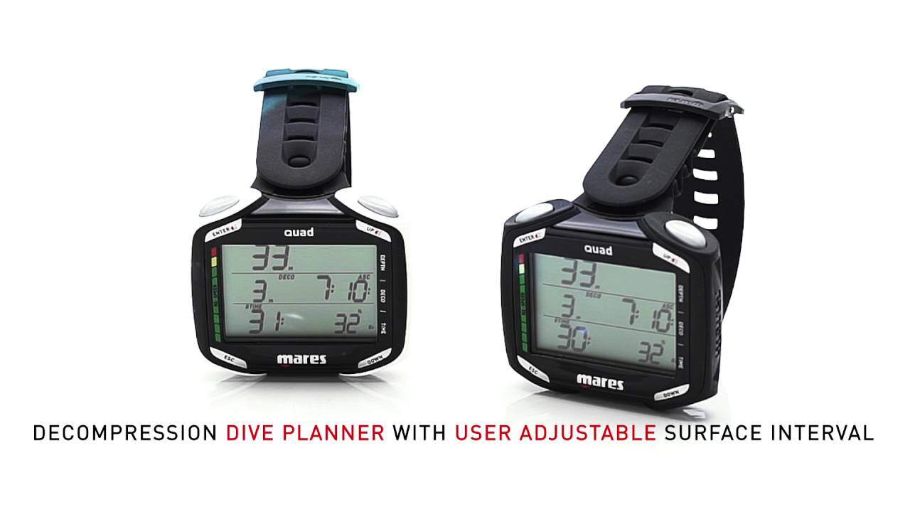 Mares Quad Dive Computer - Large Display Dive Computer
