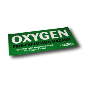 PADI Oxygen Cylinder Decal
