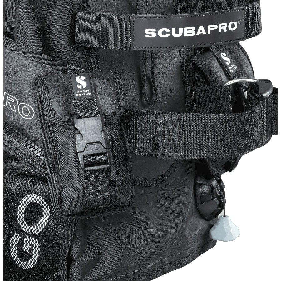Scubapro GO BCD Tank Trim Weight Pocket Kit Scubapro GO BCD Tank Trim Weight Pocket Kit