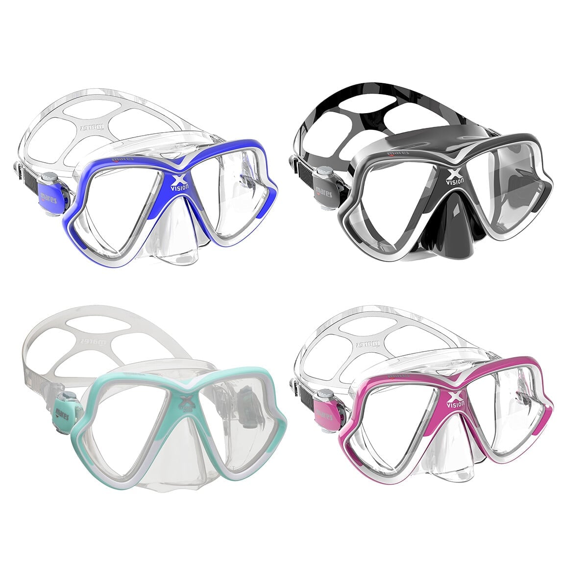 Mares X-Vision Mid 2.0 Mask - Smaller Fit Mares X-Vision Mid 2.0 Mask - Smaller Fit