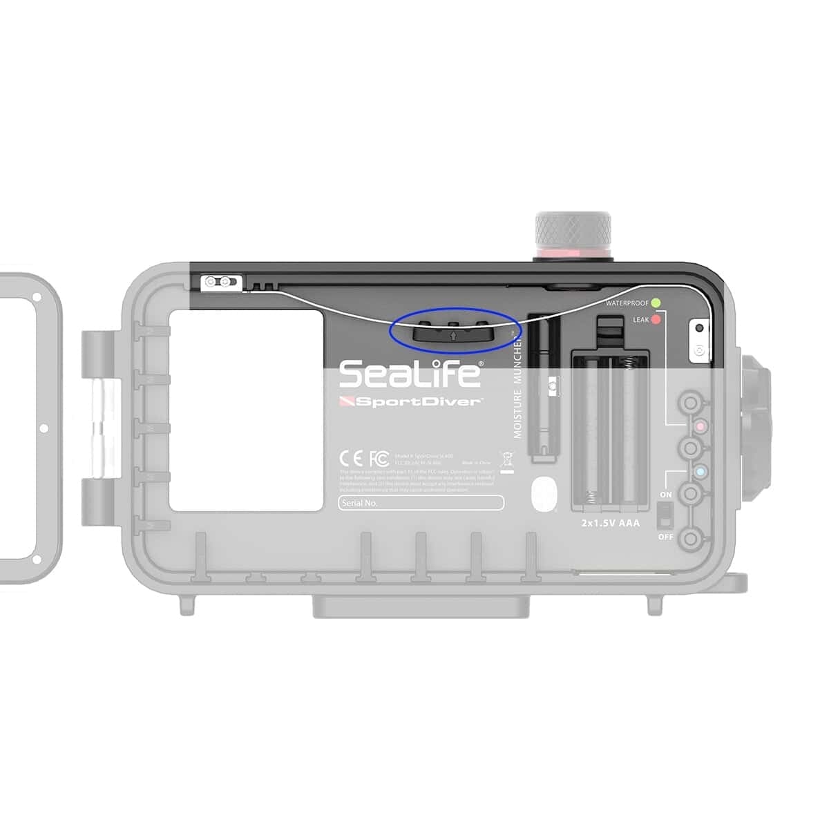 SeaLife Sportdiver Housing Rubber Pad For Holding Spring SL40004 SeaLife Sportdiver Housing Rubber Pad For Holding Spring SL40004