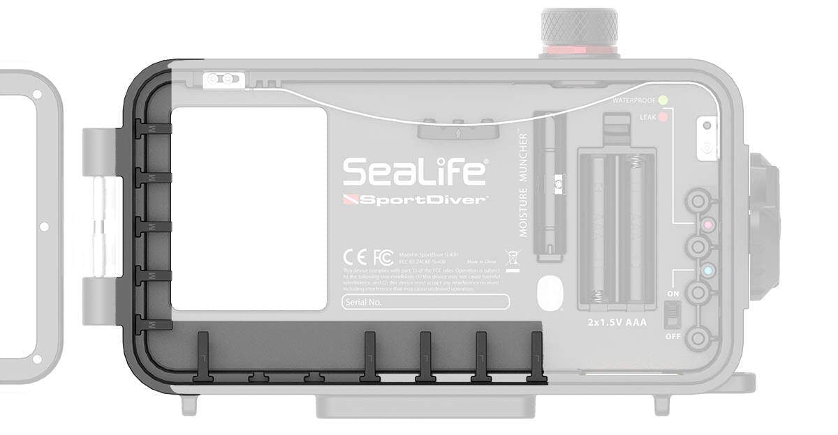SeaLife Sportdiver Housing Rubber Pad For Holding Spring SL40004 SeaLife Sportdiver Housing Rubber Pad For Holding Spring SL40004