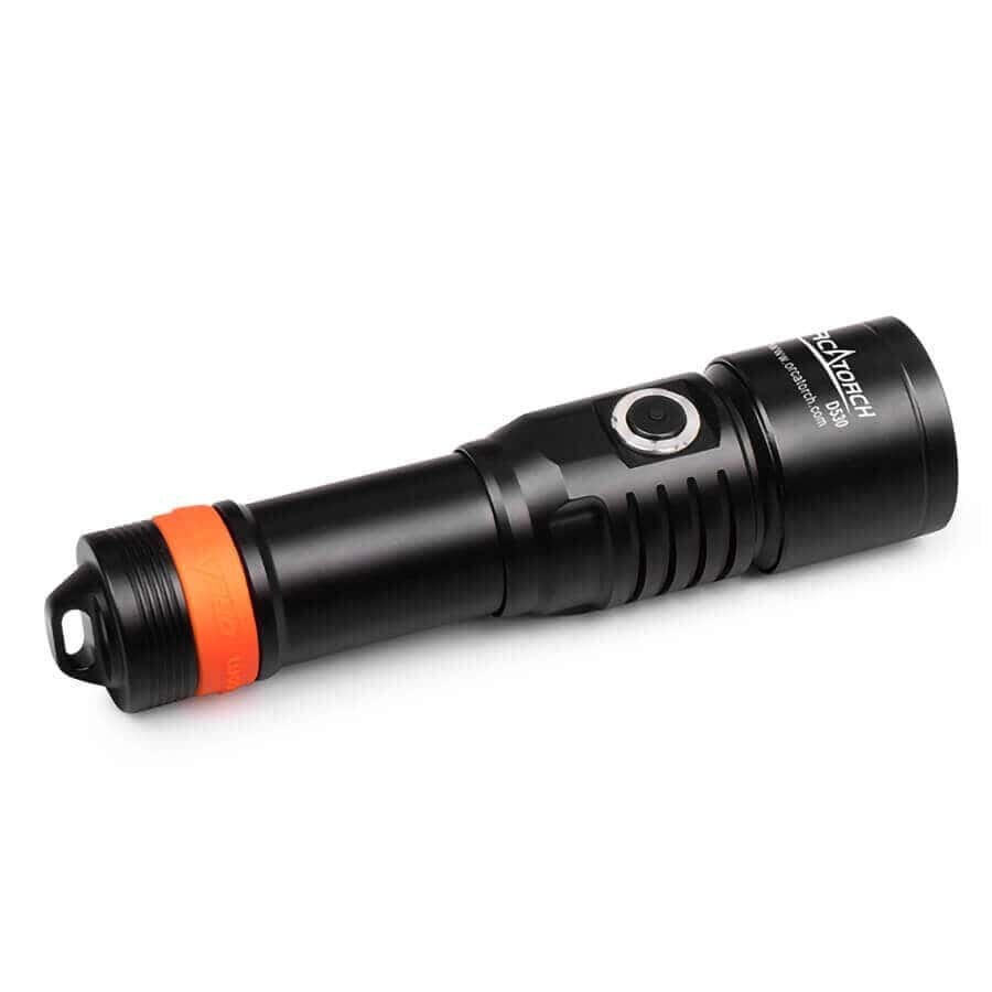 OrcaTorch D530 1300 Lumens Dive Torch OrcaTorch D530 1300 Lumens Dive Torch