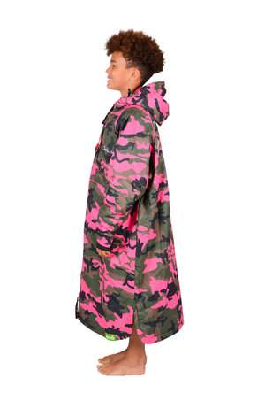 Charlie Mcleod Kids ECO Long Sleeve Changing Robe - Camouflage