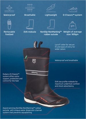 Dubarry Fastnet Lightweight Sailing Boot Dubarry Fastnet Lightweight Sailing Boot
