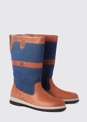 Dubarry Shamrock Sailing Boot - Navy/Brown + Gore-Tex Dubarry Shamrock Sailing Boot - Navy/Brown + Gore-Tex