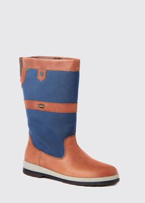 Dubarry Shamrock Sailing Boot - Navy/Brown + Gore-Tex Dubarry Shamrock Sailing Boot - Navy/Brown + Gore-Tex