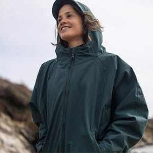 Fourth Element Tidal Robe - Ocean Positive Watersports Robe - Green Fourth Element Tidal Robe - Ocean Positive Watersports Robe - Green