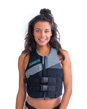 Jobe Womens Neoprene Vest + PFD - Cool Grey Impact Vest Jobe Womens Neoprene Vest + PFD - Cool Grey Impact Vest