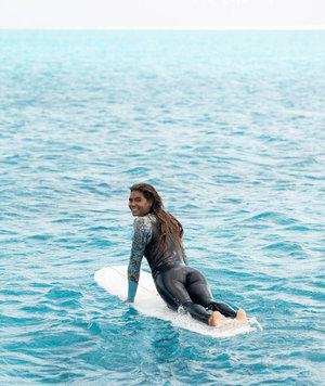 Roxy Womens 4/3mm Marine Bloom Wetsuit - Chest Zip GBS Womens Steamer