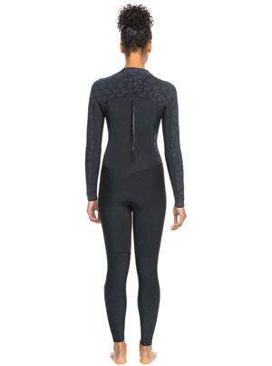 Roxy Swell 5/4/3mm Womens Back Zip Wetsuit - Black