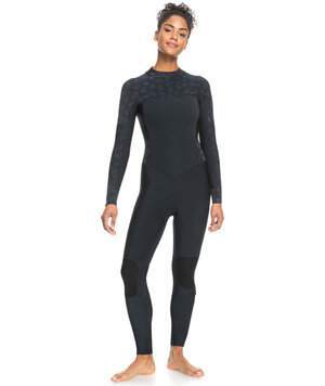 Roxy Swell 5/4/3mm Womens Back Zip Wetsuit - Black
