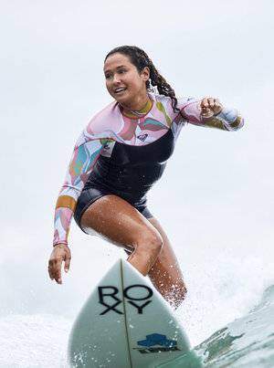 Roxy Syncro Womens 2/2 BZ Spring Suit - Jet Grey/Coral Flame/Temple Gold