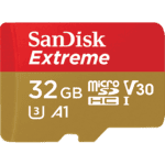 SanDisk Extreme 32GB Micro SDHC UHS-1 Card For GoPro SanDisk Extreme 32GB Micro SDHC UHS-1 Card For GoPro