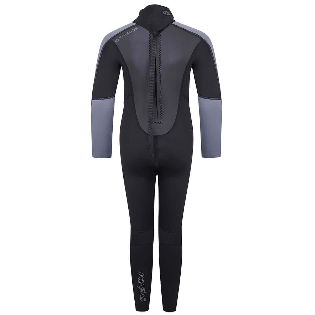 Typhoon Swarm Childrens 3mm Wetsuit - 1 Piece Steamer Black / Graphite Typhoon Swarm Childrens 3mm Wetsuit - 1 Piece Steamer Black / Graphite