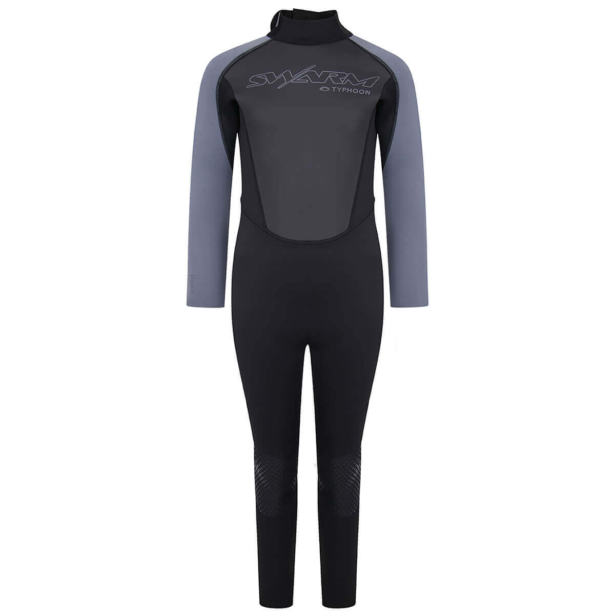 Typhoon Swarm Childrens 3mm Wetsuit - 1 Piece Steamer Black / Graphite Typhoon Swarm Childrens 3mm Wetsuit - 1 Piece Steamer Black / Graphite