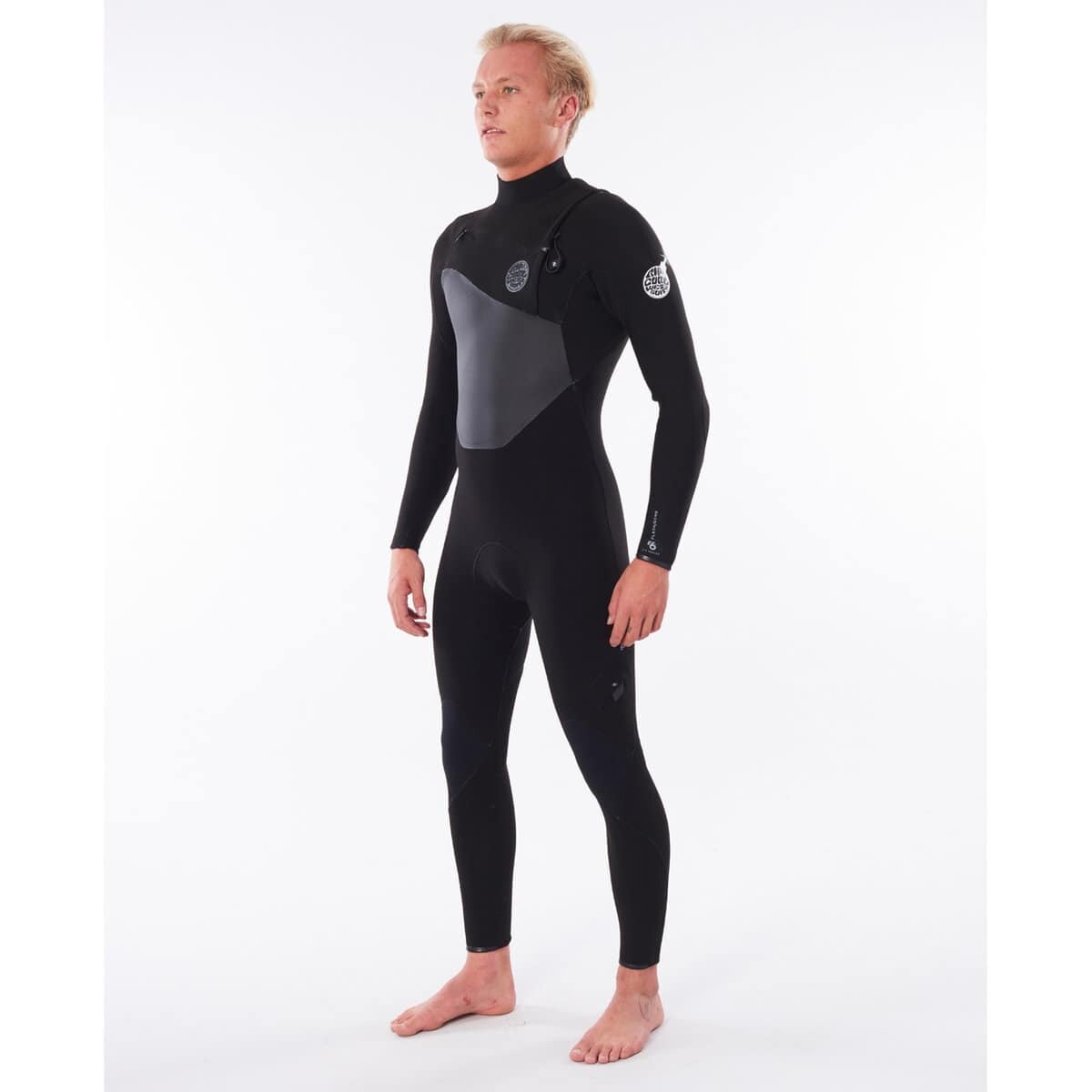 Rip Curl Mens 5/3 Flashbomb CZ Wetsuit - Black Rip Curl Mens 5/3 Flashbomb CZ Wetsuit - Black
