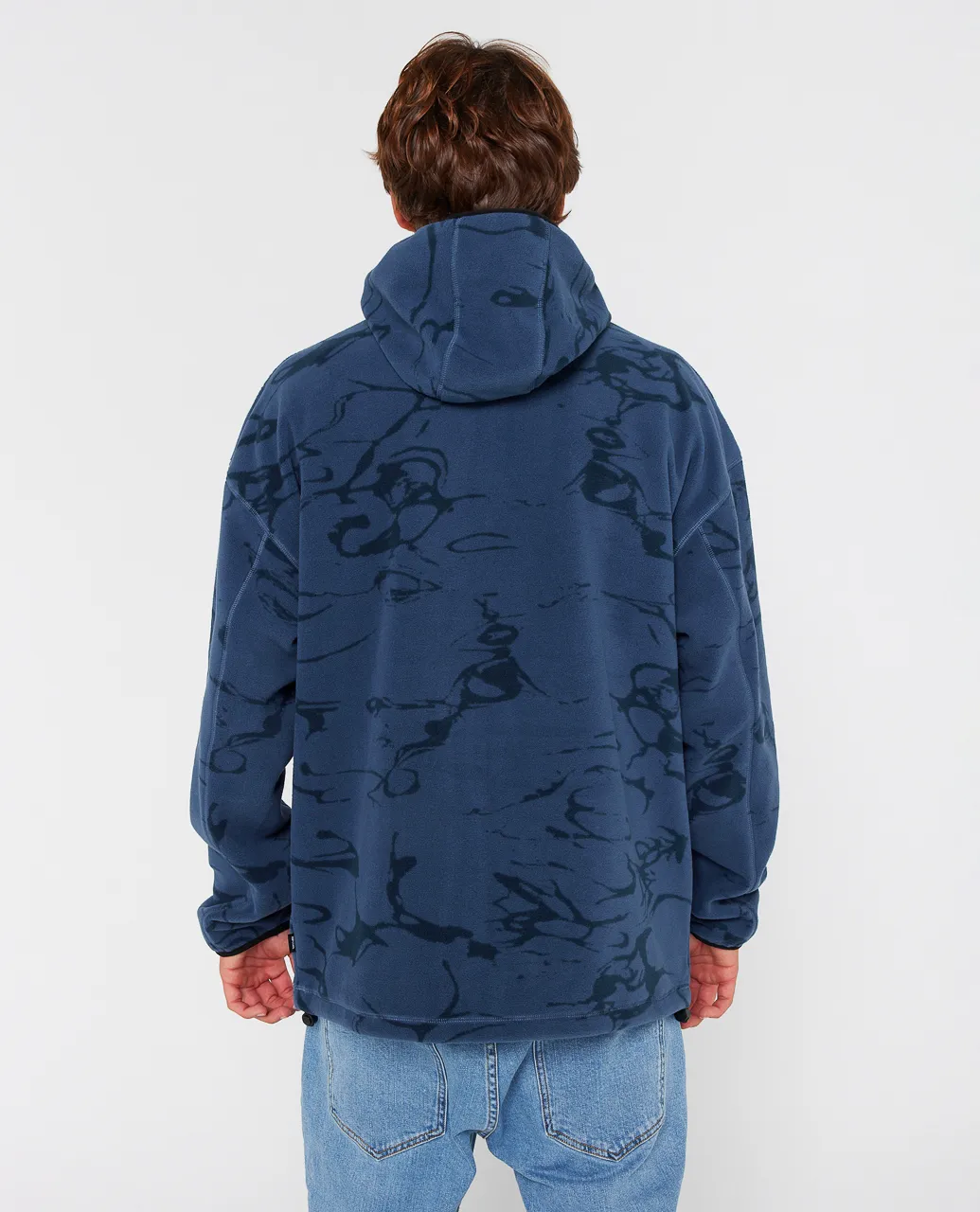Rip Curl Mens Search Light Polar Hooded Fleece Rip Curl Mens Search Light Polar Hooded Fleece