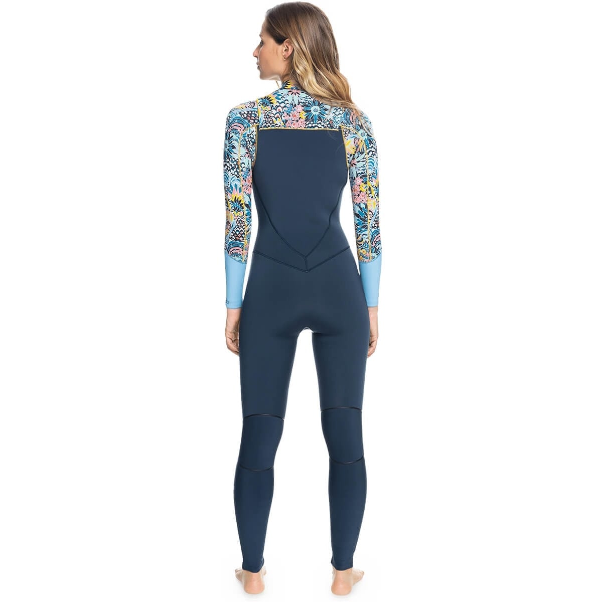 Roxy Womens 3/2mm Marine Bloom Wetsuit - Chest Zip GBS Womens Steamer