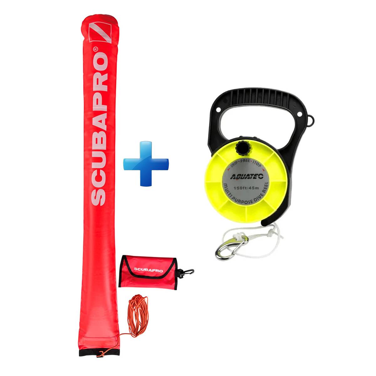 Scubapro Multi Purpose Divers Reel + SMB Bundle