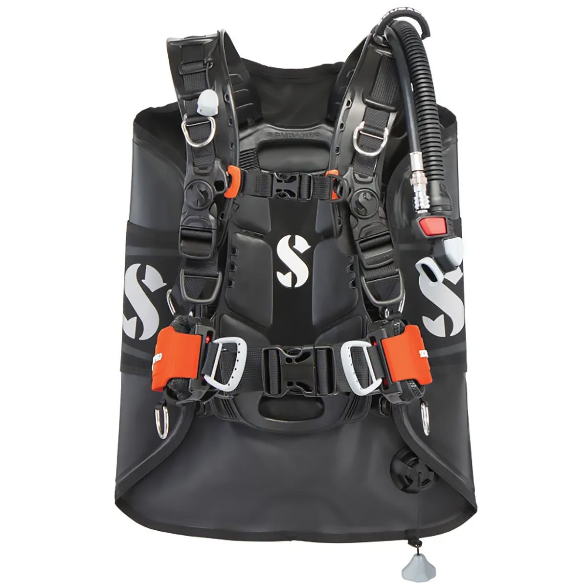 Scubapro Hydros Pro 2 BCD + Mini Monorail Weight Pockets