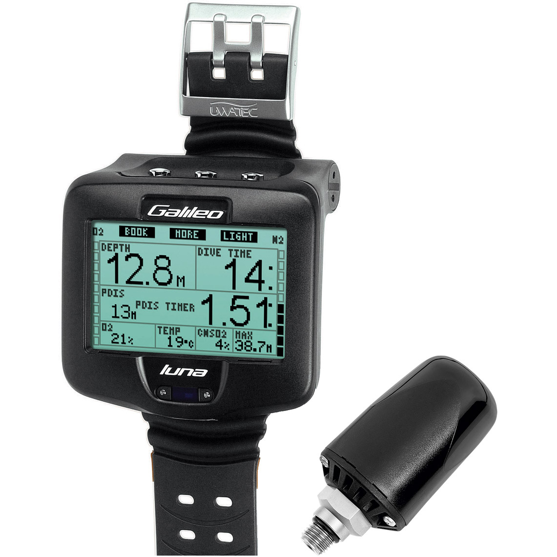 Scubapro Galileo Luna Dive Computer c/w Transmitter