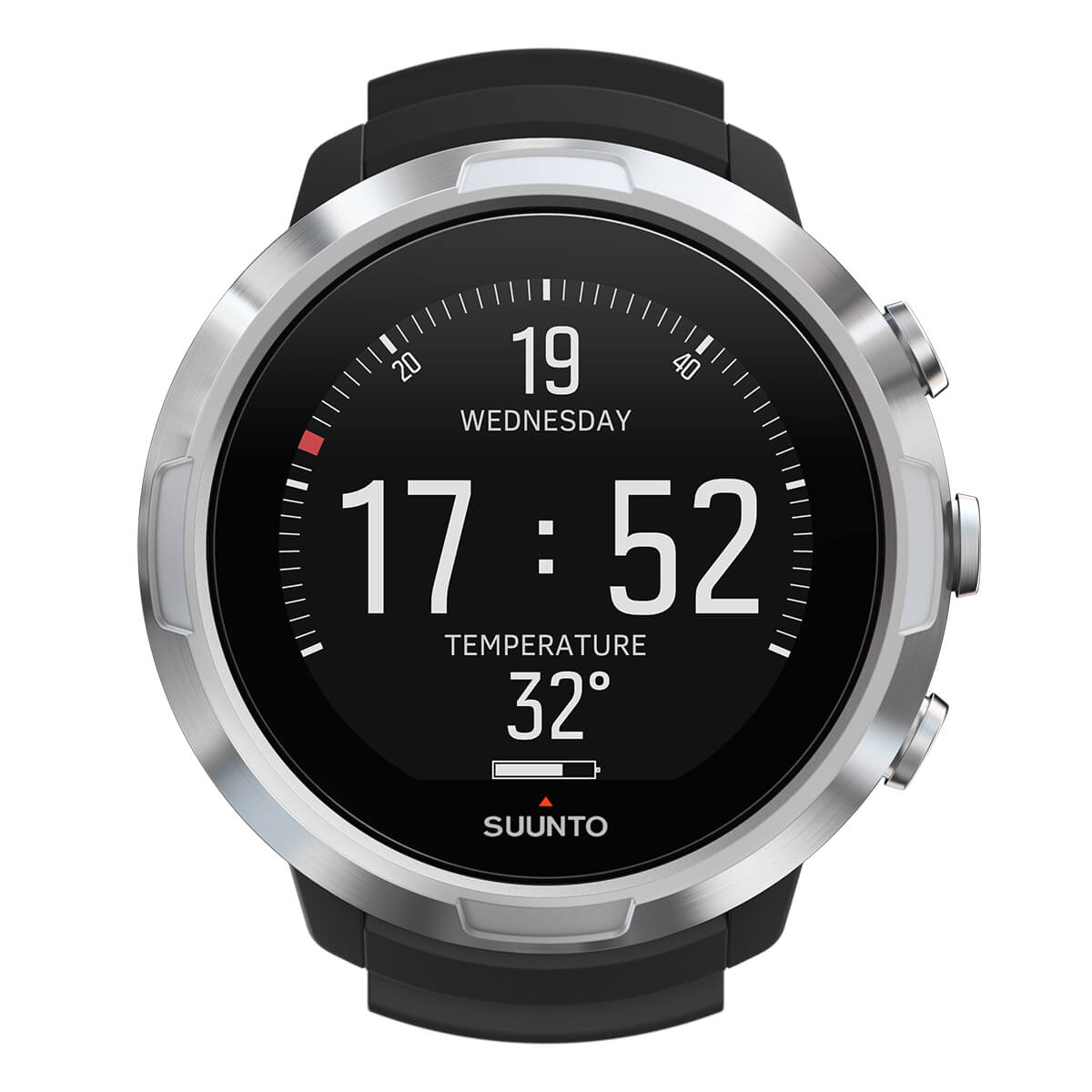 Suunto D5 Steel Watch Style Dive Computer Black + White Suunto D5 Steel Watch Style Dive Computer Black + White