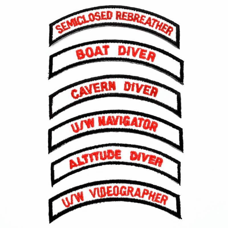 PADI Drysuit Speciality Emblem / Chevron PADI Drysuit Speciality Emblem / Chevron