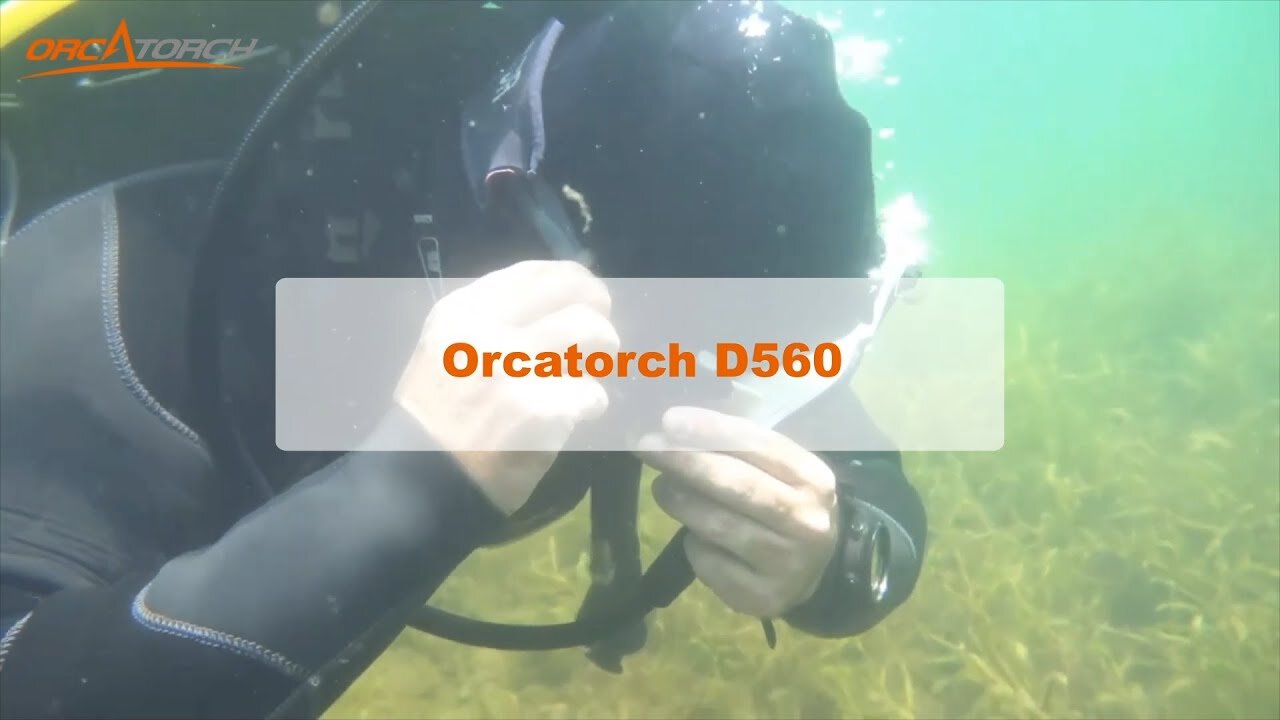 OrcaTorch D560 700 Lumens Dive Torch