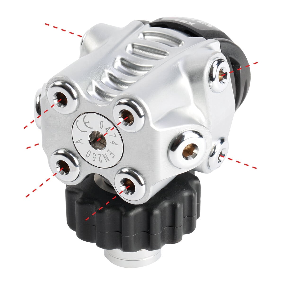 Mares Fusion 72X Regulator - DIN