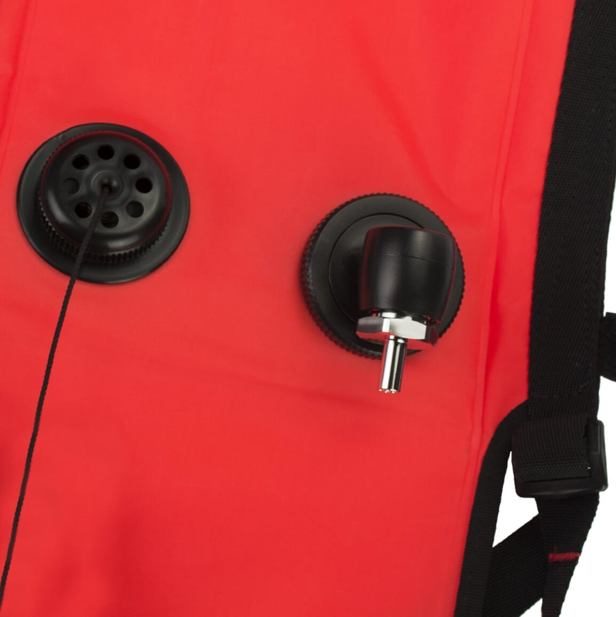AP Diving 3m Self Sealing SMB Hi Viz Red With EasyFil Adapter AP Diving 3m Self Sealing SMB Hi Viz Red With EasyFil Adapter