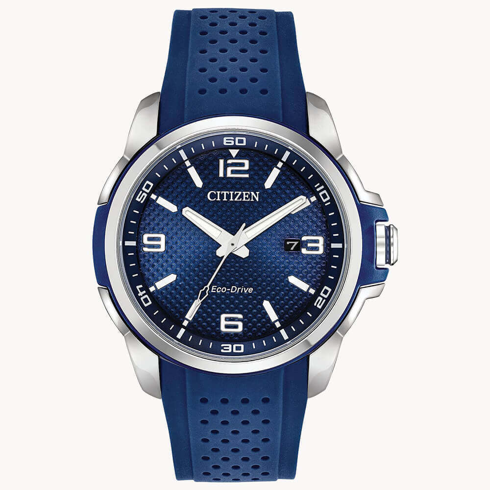 Citizen AR Mens Blue Sports Watch - AW1158-05L Citizen AR Mens Blue Sports Watch - AW1158-05L