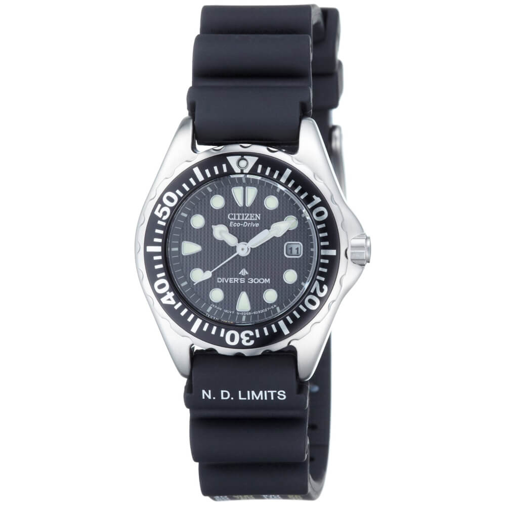 Citizen Women's Eco-Drive 300 Metre Divers Watch | EP6000-07H Citizen Women's Eco-Drive 300 Metre Divers Watch | EP6000-07H