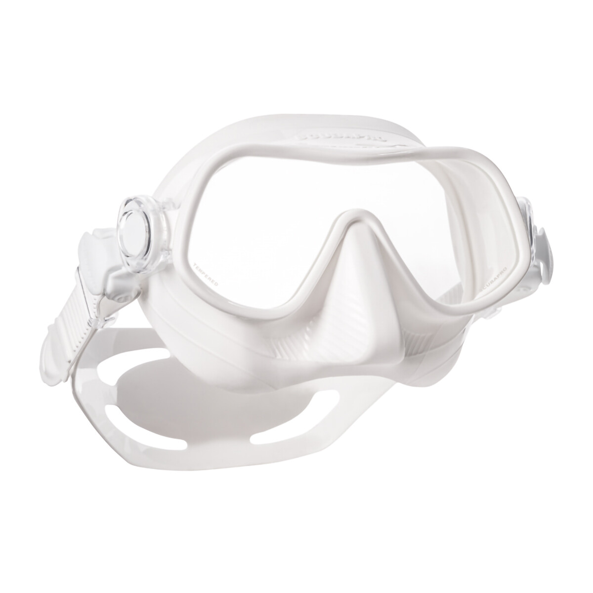 Scubapro Steel Pro Single Lens Dive Mask White