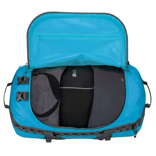 Fourth Element Expedition Duffle Blue Packed